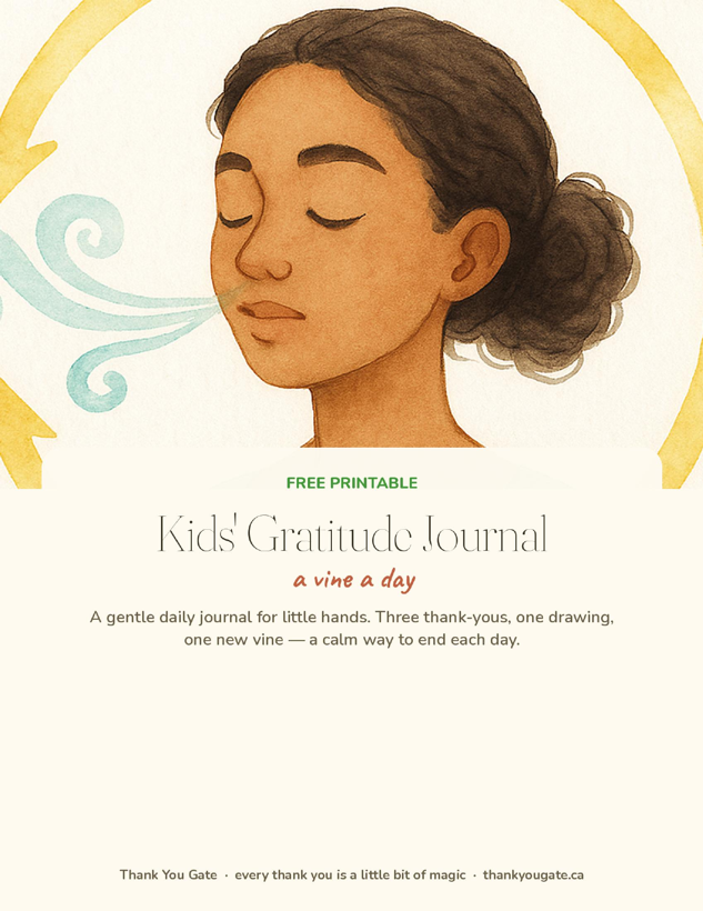 Kids' Gratitude Journal cover